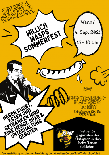 Willich Wasps Sommerfest 2021