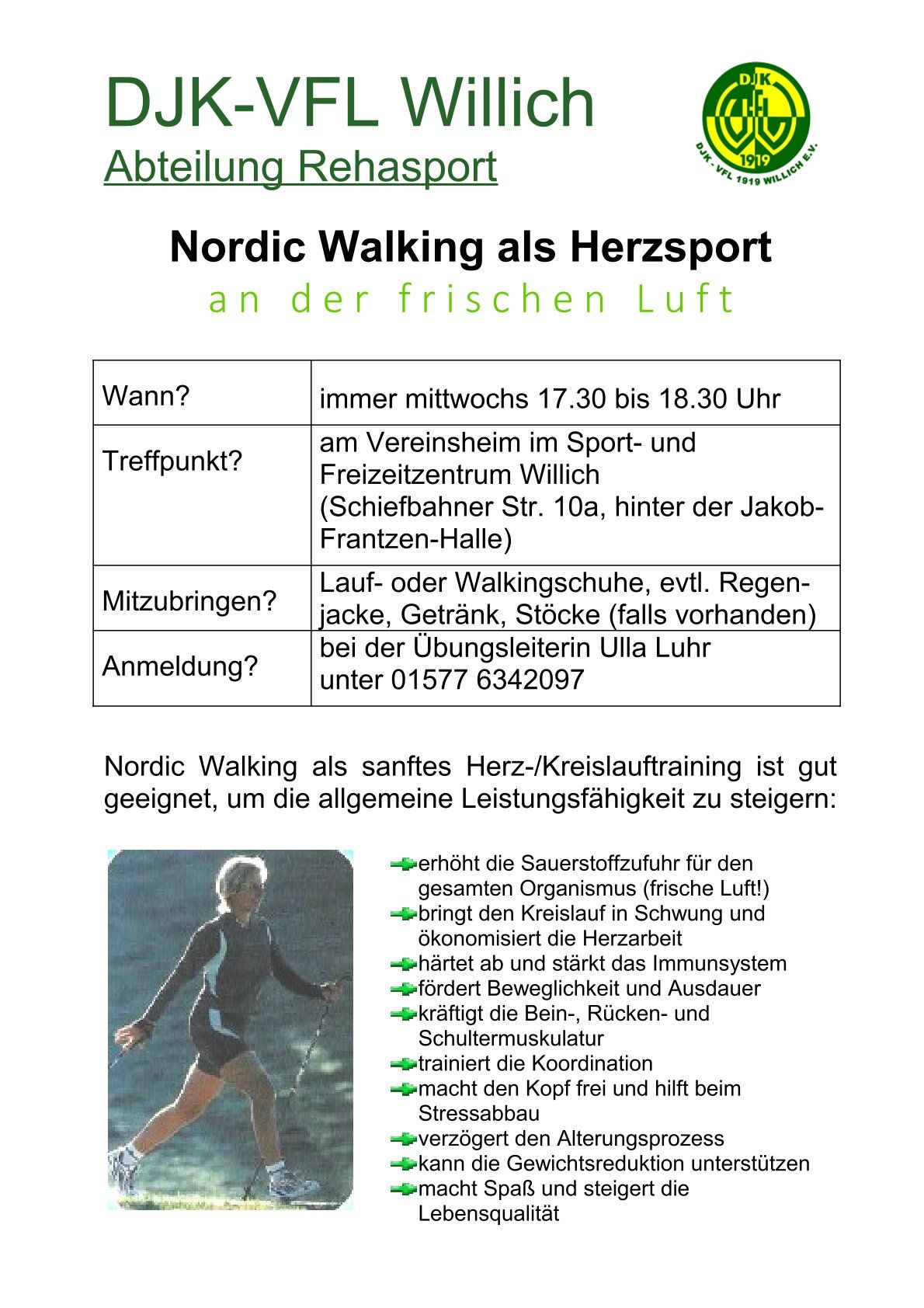 Nordic Walking als Herzsport